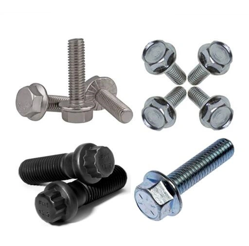 DIN6921 Stainless Steel M3-M56 Hex Head Flanged Bolt and Nut