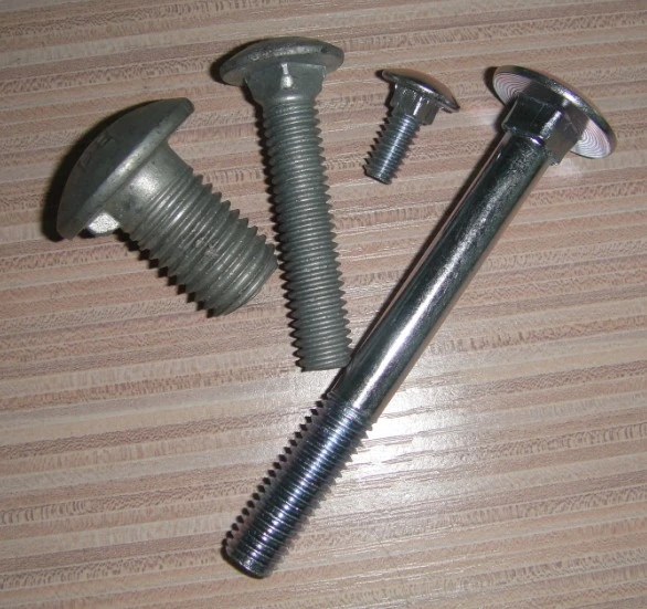 Round Head Oval Neck Ribbed Step Bolt and Bolts