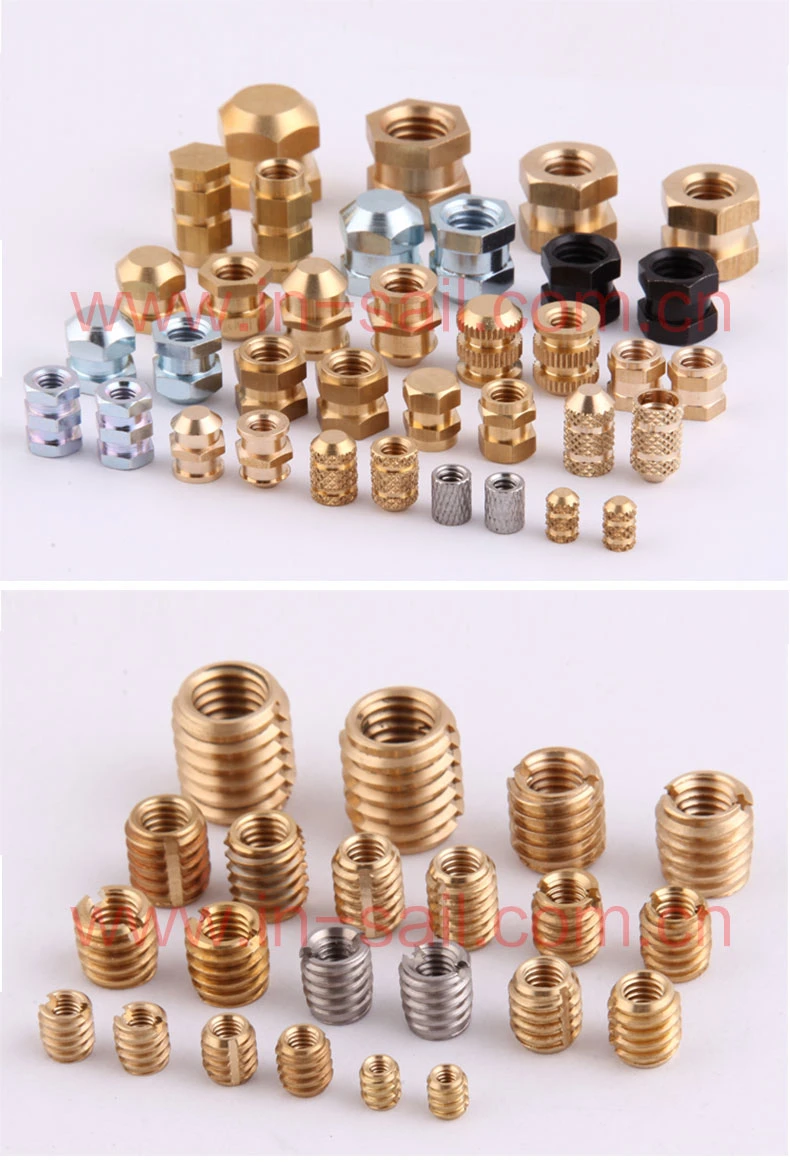 Hot Items, Ss304/Brass/SUS Insert Nuts for Electronic Fittings