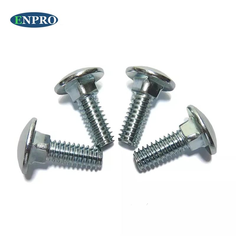 Hot Selling Cheap Custom Stainless Steel Round Oval Neck Bolt Head Square Neck Carriage Bolt