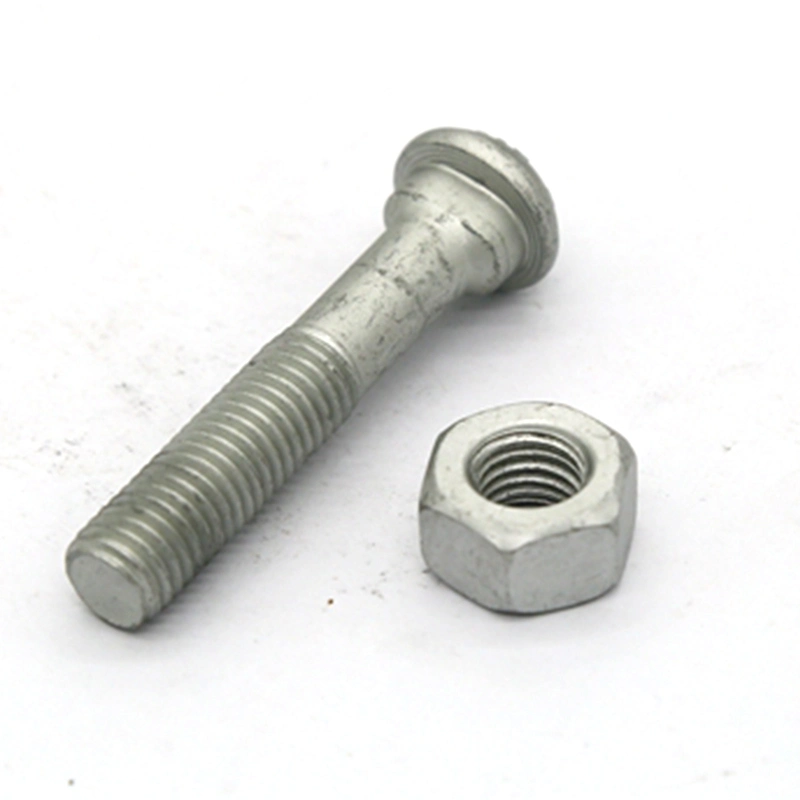 HDG Round Head Bolt and Oval Neck Fish Bolts