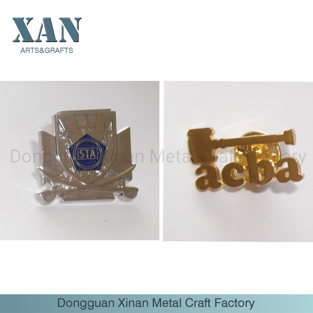 Zinc Alloy Custom Metal Soft Enamel Police Badges Factory Price Lapel Pin