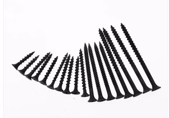 Screw Manufacturer/Black Phosphate Phillips Bugle Head Drywall Screw/Gypsum Board Screw with Good Quality