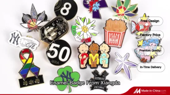Wholesale Promotion Custom Emblem Logo Fashion 3D Anime Cartoon School Soft Hard Enamel Metal Button Lapel Pin Badge for Promotional Gift