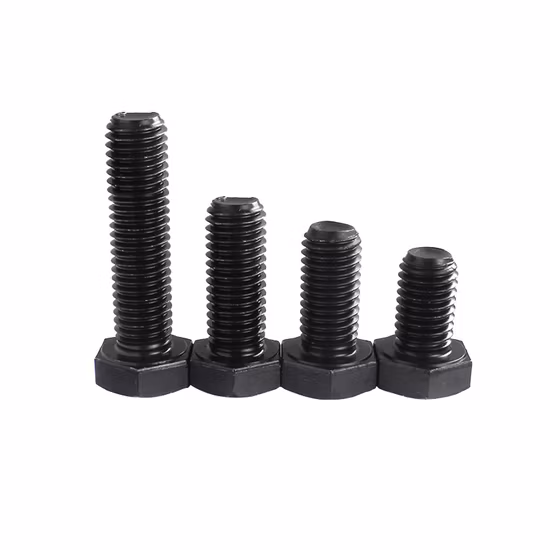 Carbon Steel Grade 4.8 8.8 10.9 12.9 Half Thread Full Thread Hex Head Bolts Manufacturer