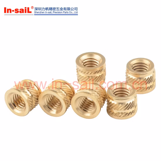 Spi-Tek Opposite Helical Knurled Insert Nut